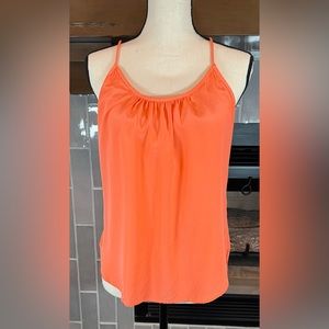 Trina Turk 100% Silk Halter Tank Top size small
